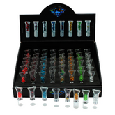 GLASS TIP CIGARETTE FILTER WITH MARBLES | 48CT